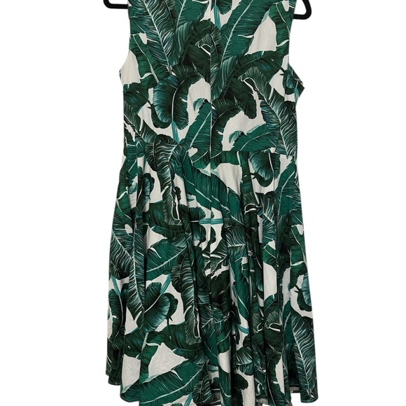 Grace Karin Tropical Leaf Print Sleeveless Dress – Size XL - Picture 2 of 3